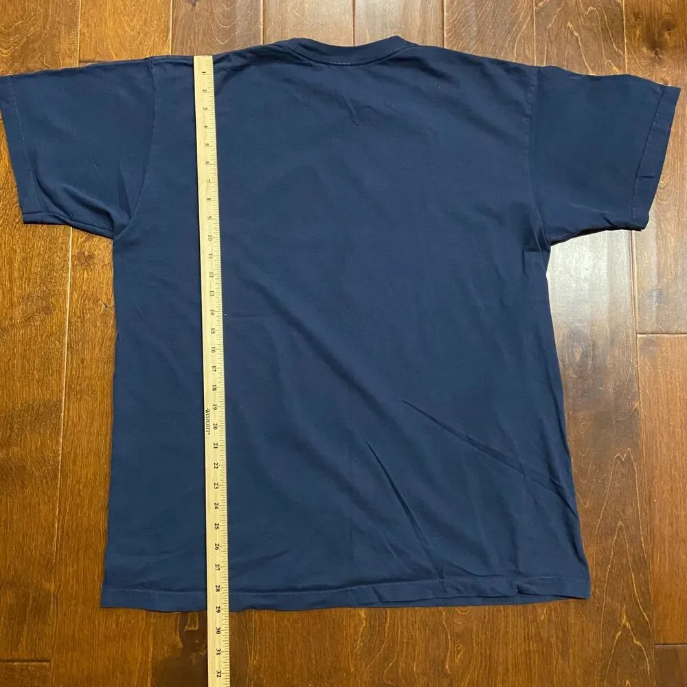 The North Face Vintage Y2K Navy Blue Easy Half Dome T-Shirt Men's Size XL